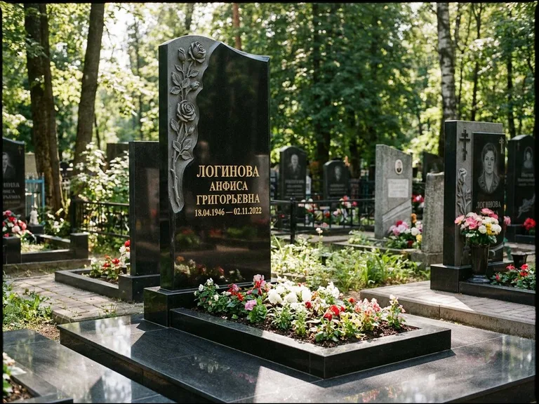 Памятник с барельефом — выполненная работа 10 в Воронеже