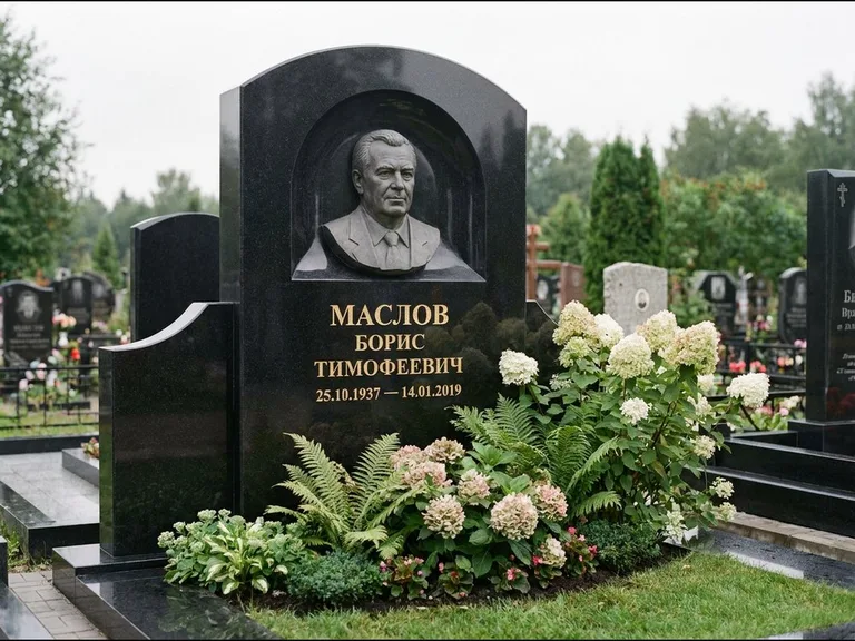 Памятник с барельефом — выполненная работа 11 в Воронеже