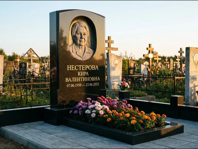 Памятник с барельефом — выполненная работа 12 в Воронеже