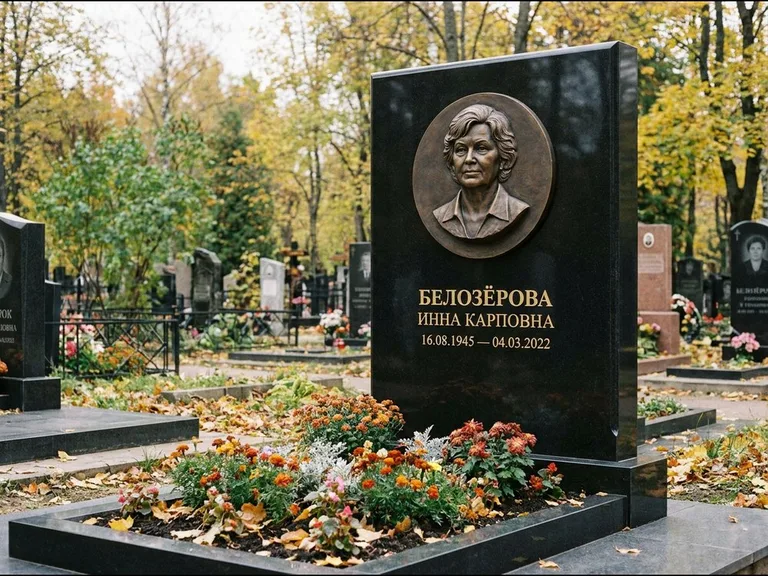 Памятник с барельефом — выполненная работа 14 в Воронеже