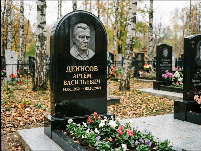 Памятник с барельефом — выполненная работа 17 в Воронеже