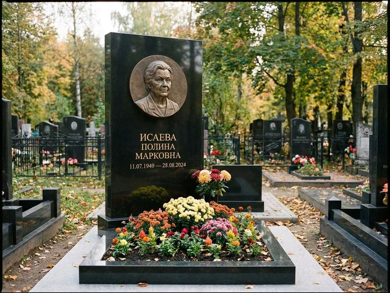 Памятник с барельефом — выполненная работа 20 в Воронеже