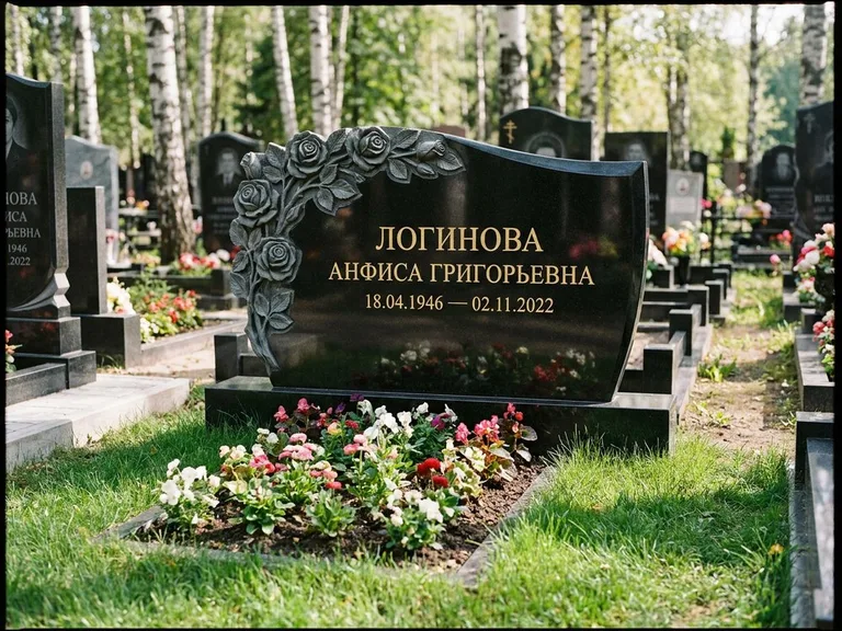 Памятник с барельефом — выполненная работа 22 в Воронеже
