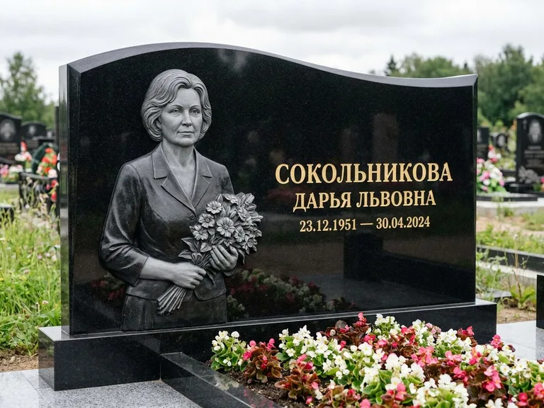 Памятник с барельефом — выполненная работа 28 в Воронеже
