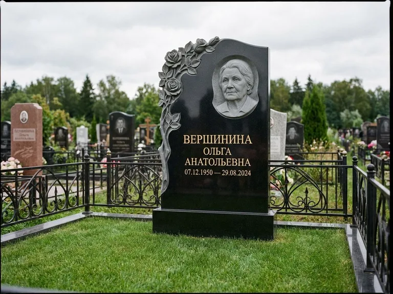 Памятник с барельефом — выполненная работа 39 в Воронеже