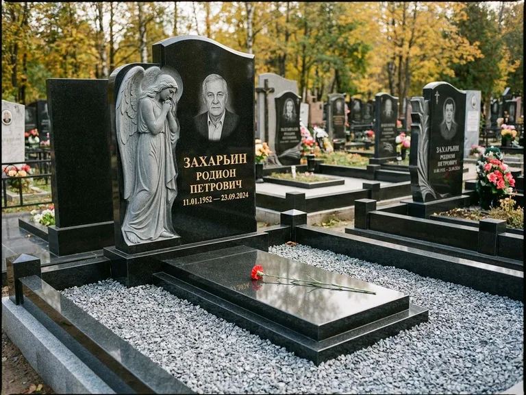 Памятник с барельефом — выполненная работа 44 в Воронеже