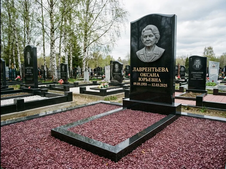 Памятник с барельефом — выполненная работа 47 в Воронеже