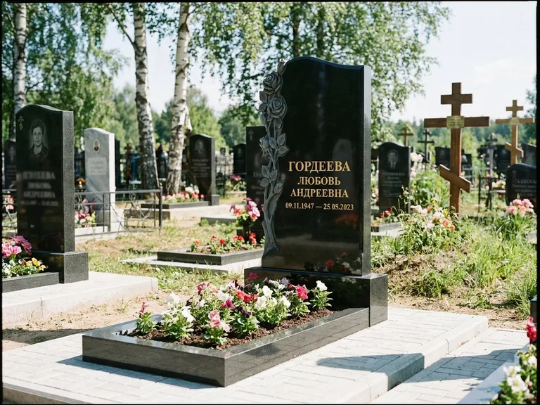 Памятник с барельефом — выполненная работа 4 в Воронеже