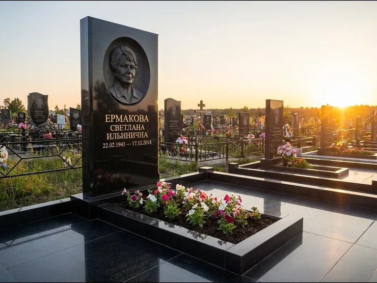 Памятник с барельефом — выполненная работа 6 в Воронеже