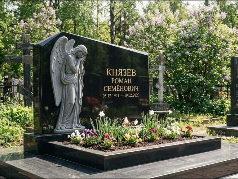 Памятник с барельефом — выполненная работа 9 в Воронеже