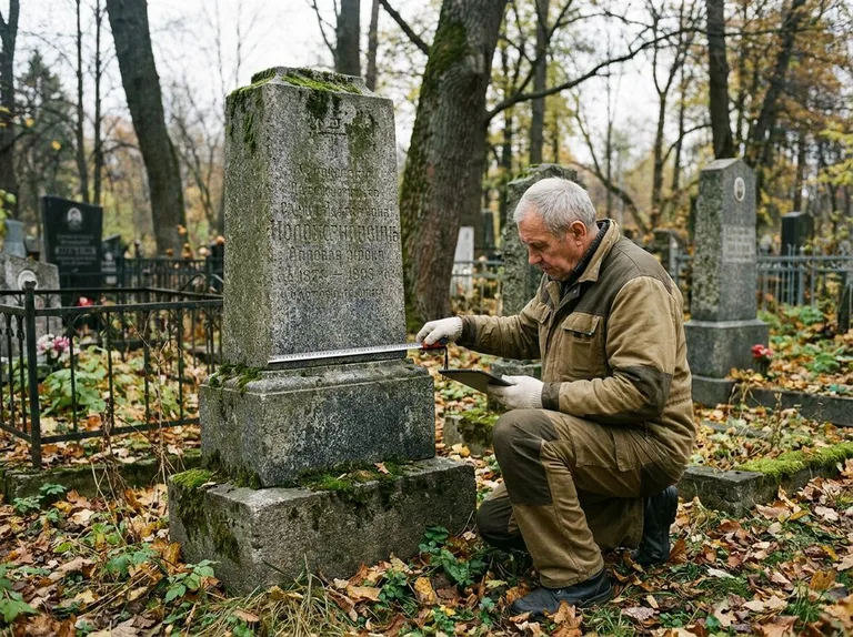 Оценка памятника по фото и смета на демонтаж