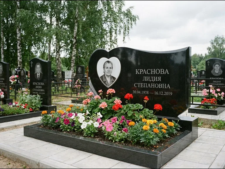Портрет в форме сердца — работа «Краснова» в Воронеже
