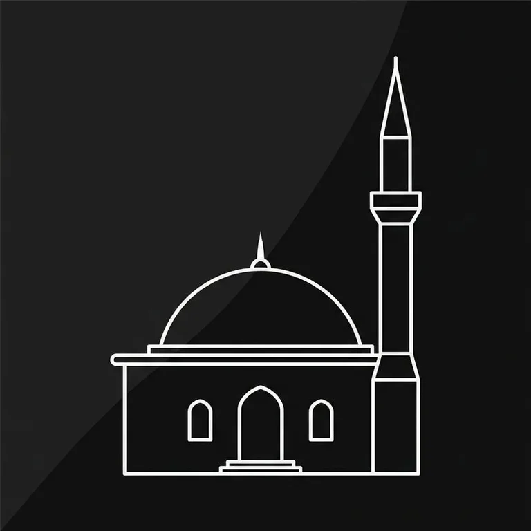 Эскиз: Одноминаретная — скромный силуэт сельской мечети в Воронеже