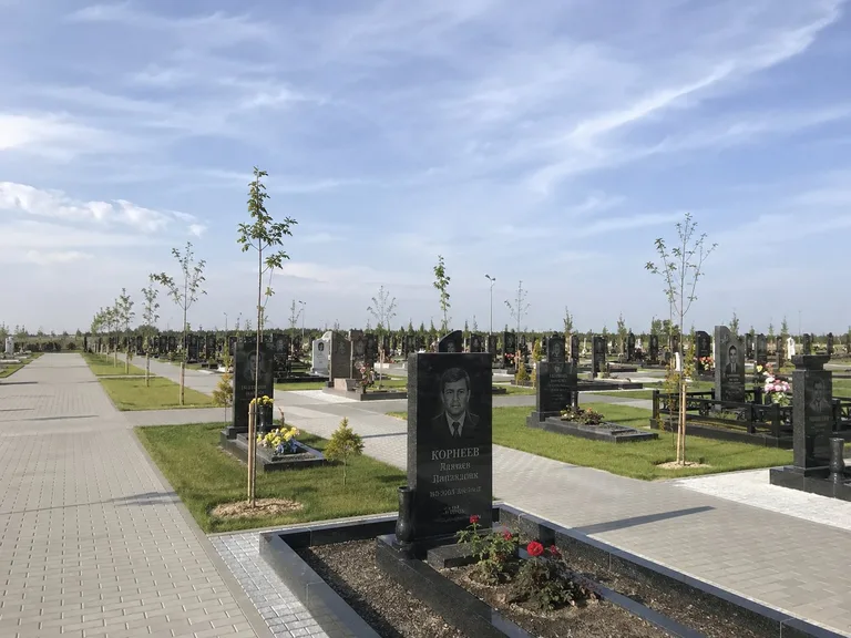 Новое городское (Копанское) кладбище в Краснодаре