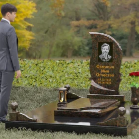 Гранитный памятник для одного - П110