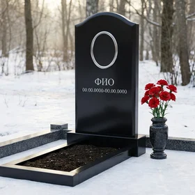 Памятник из полимера с аркой