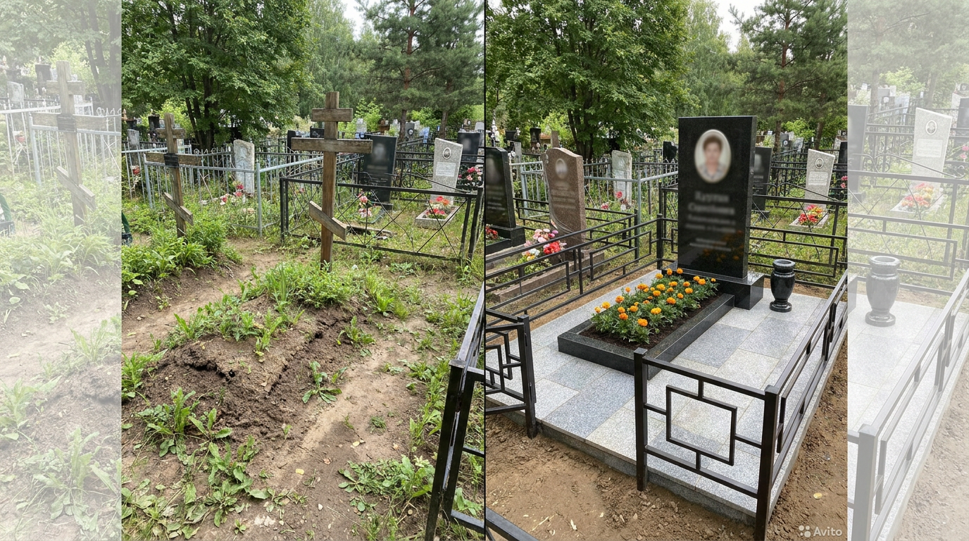 Памятник под ключ в Воронеже — пример 1