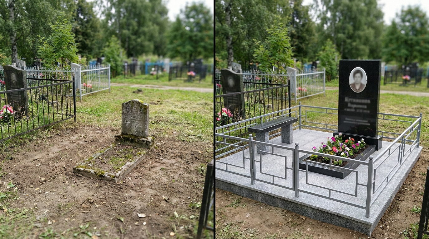 Памятник под ключ в Воронеже — пример 2