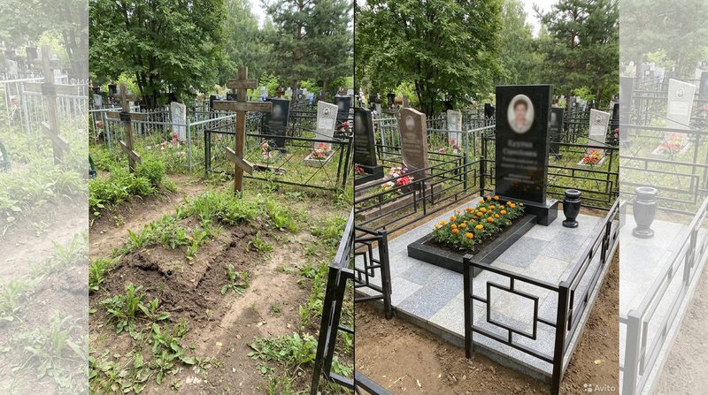 Памятник под ключ в Воронеже — пример 1