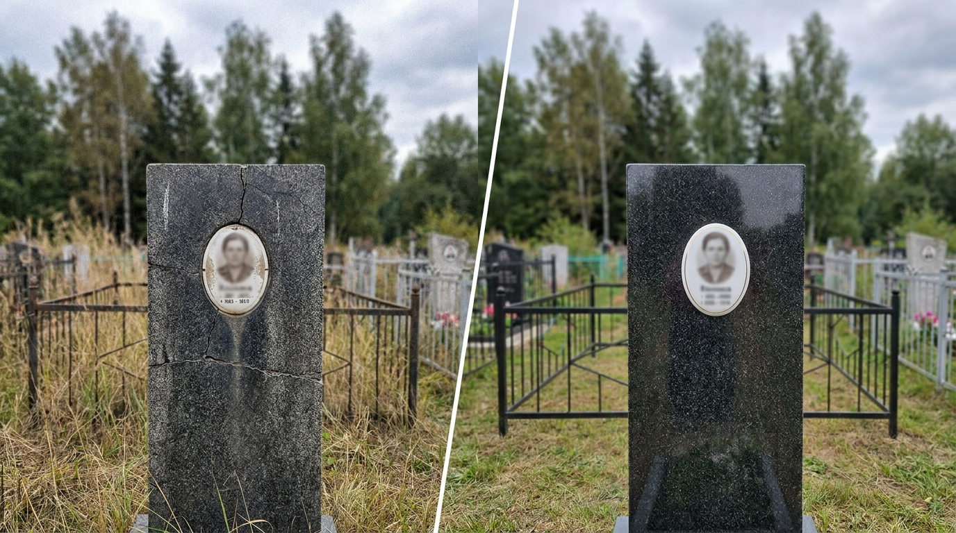 Реставрация памятника в Воронеже — пример 4